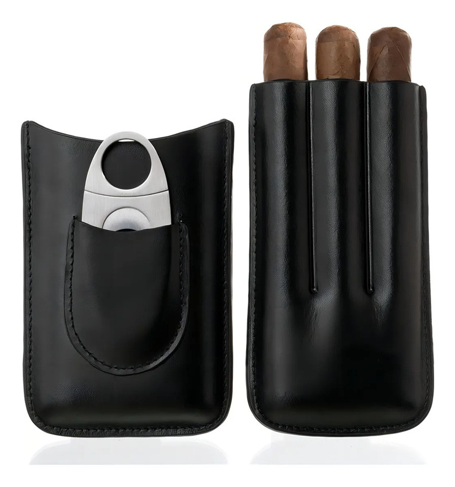 porta charutos de couro salvador, porta charutos de couro bahia