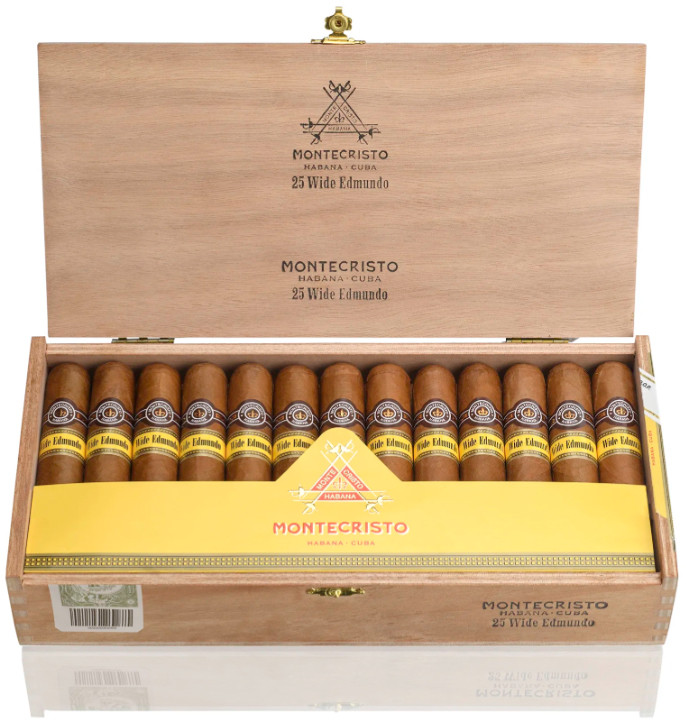 Charuto Montecristo wide edmundo salvador, Charuto Montecristo wide edmundo bahia