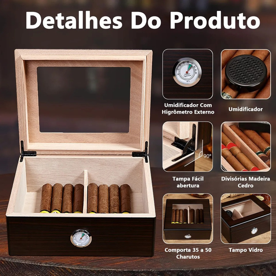 umidor de charutos salvador, umidor de charutos bahia